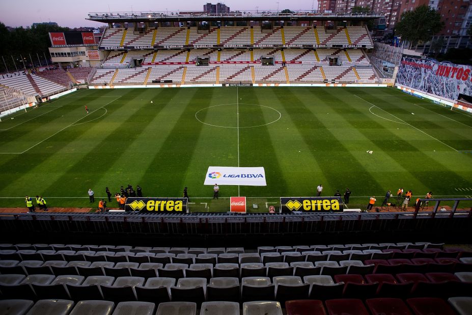 Estadio de Vallecas is the home of Rayo Vallecano. Located southeast of the city center, it has a capacity of just under 15,000 but has played host to the likes of Lionel Messi's Barcelona and Cristiano Ronaldo's Real Madrid.