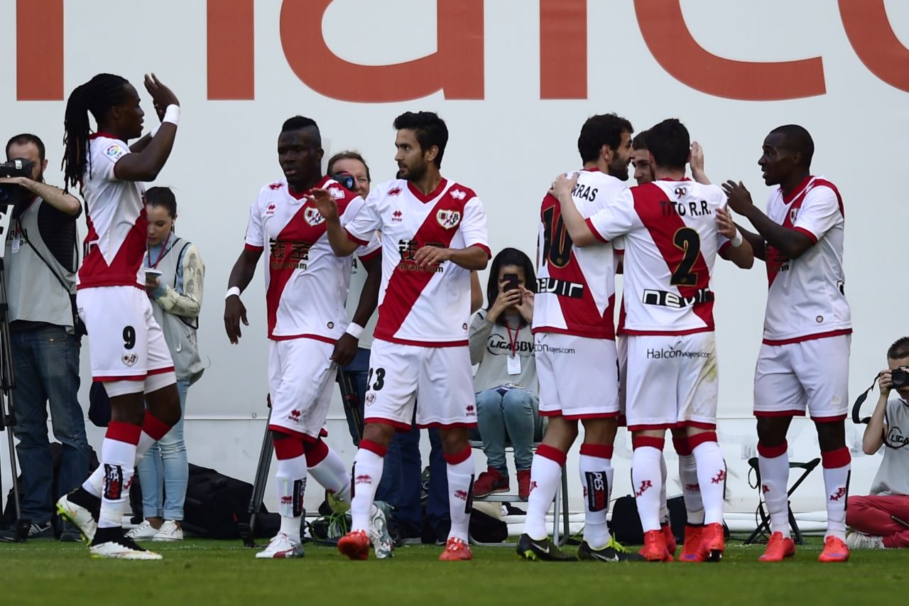 Rayo, based in Madrid, is dwarfed by its neighbors Atletico and Real. It has one of the smallest budgets in Spain's La Liga but still managed to finish 11th last season.