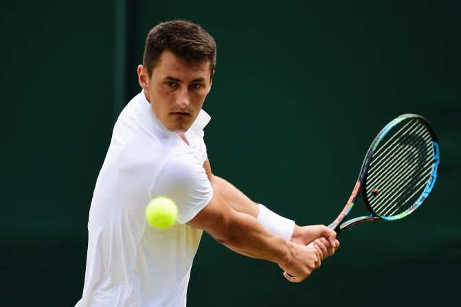 Djokovic faces a difficult third round match against Australia's Bernard Tomic, a former Wimbledon quarterfinalist who likes playing on grass.