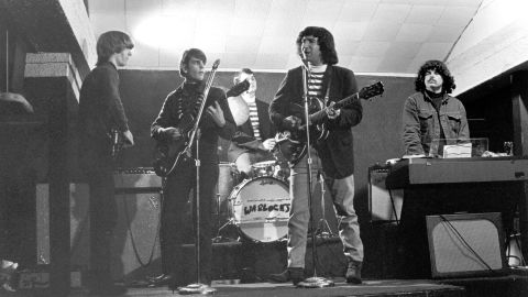 The Grateful Dead in the early days, here performing as the Warlocks, circa 1965.