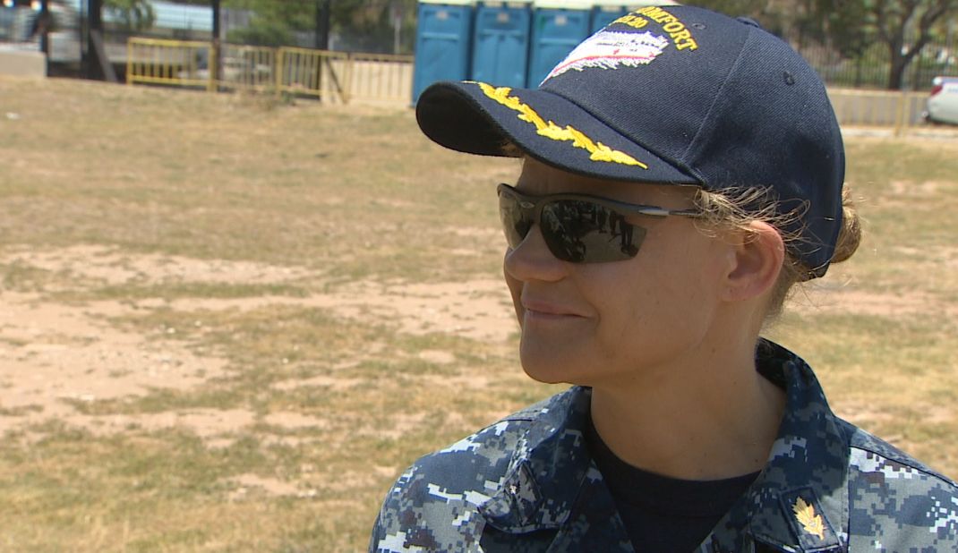 Captain Christine Sears is a urologist and the chief medical officer on the Comfort for mission Continuing Promise. She says it's a "blessing to be able to lead and help more people."