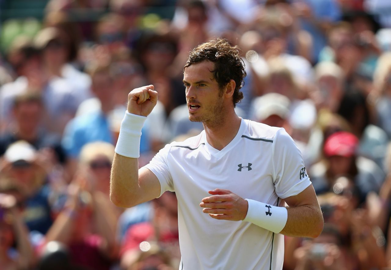 Murray, the 2013 Wimbledon winner, will next face 27th-ranked Italian Andreas Seppi.