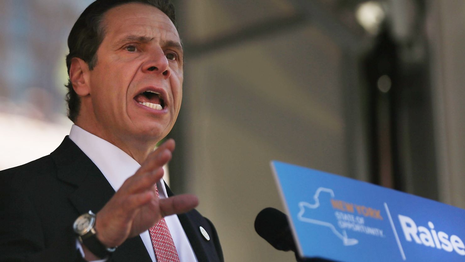 Gov. Andrew Cuomo: "Without trust, the justice system doesn't work."