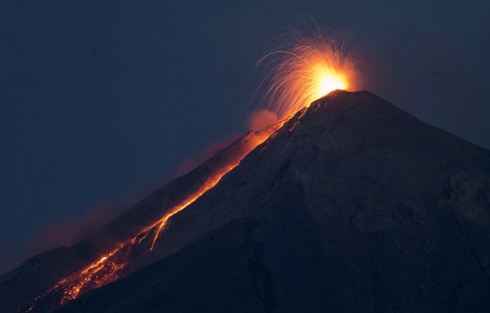 Guatemala's Fuego has awakened and then subsided, authorities said Thursday, after the government issued a danger warning the day before in response to eruptions at one of Central America's most active volcanoes.