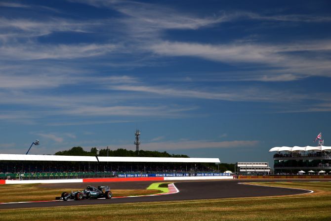 Mercedes were at it again Friday in practice at the British Grand Prix, as Rosberg set the pace, though Hamilton was only fourth fastest, with the Briton complaining about his car.