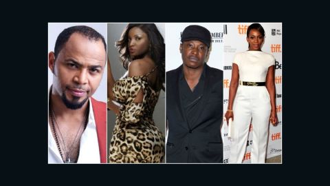 Nollywood royalty: Ramsey Nouah, Omotola Jalade-Ekeinde, Jeta Amata and Genevieve Nnaji.