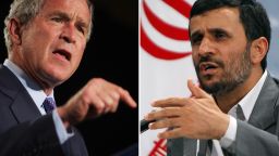 George W Bush  Ahmadinejad