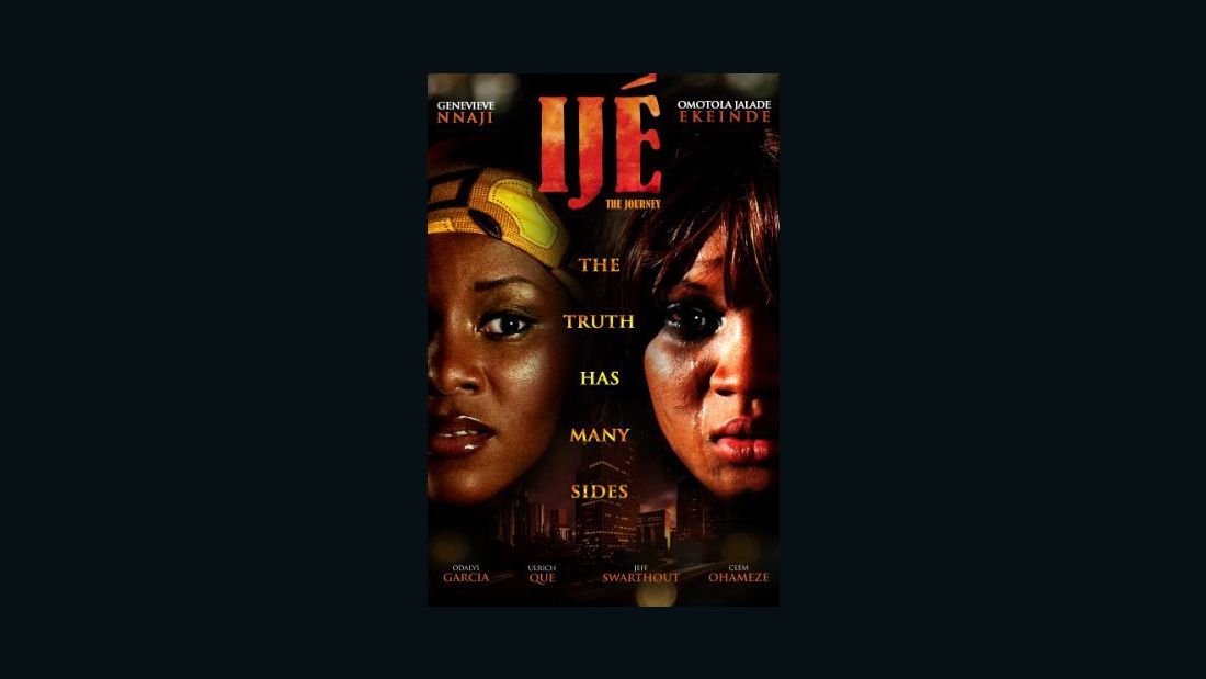 Poster for "Ijé: The Journey" Nollywood's highest grossing film so far.