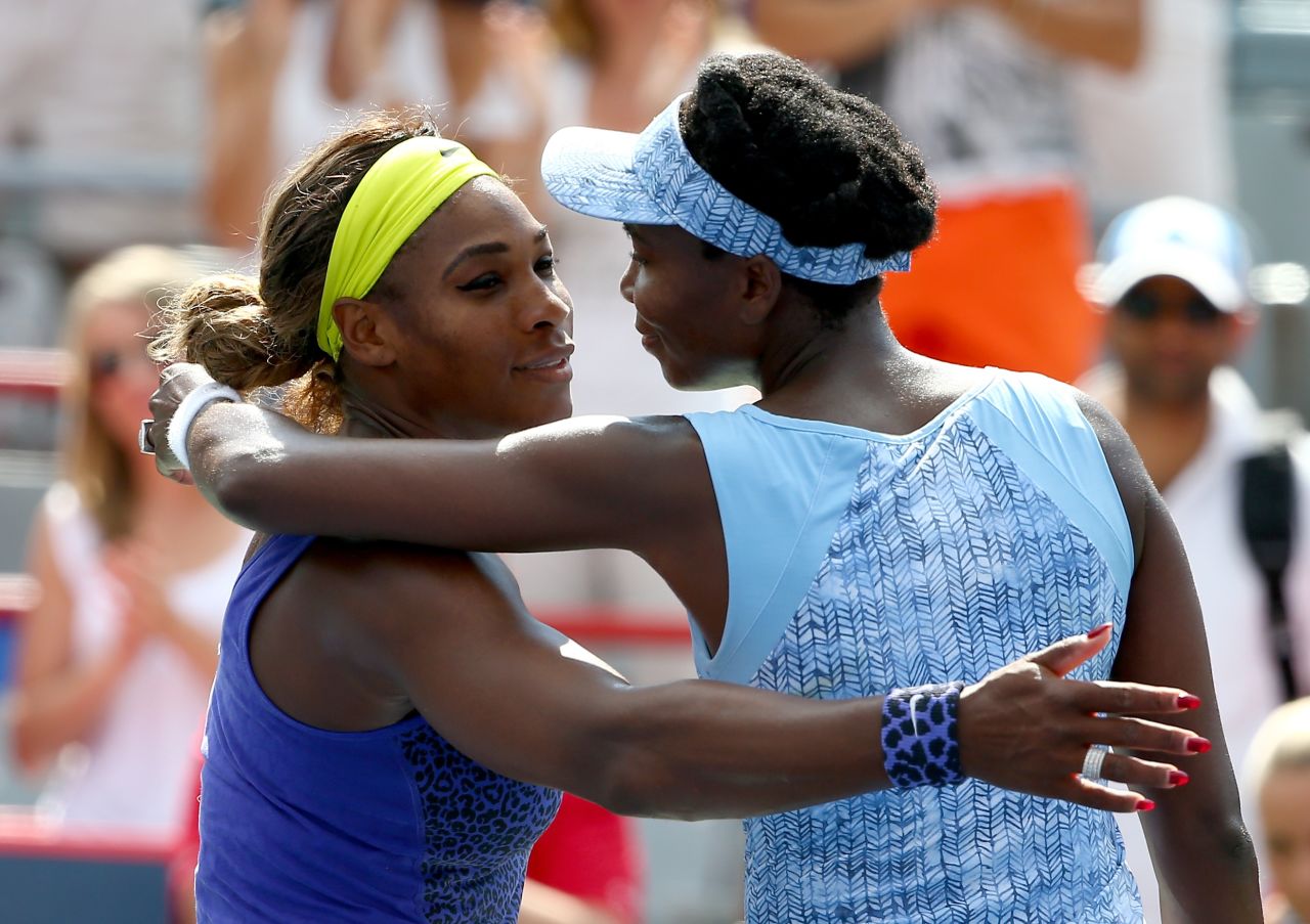 Serena leads Venus 14-11 in their head-to-heads but Venus won their last encounter one year ago in Montreal.