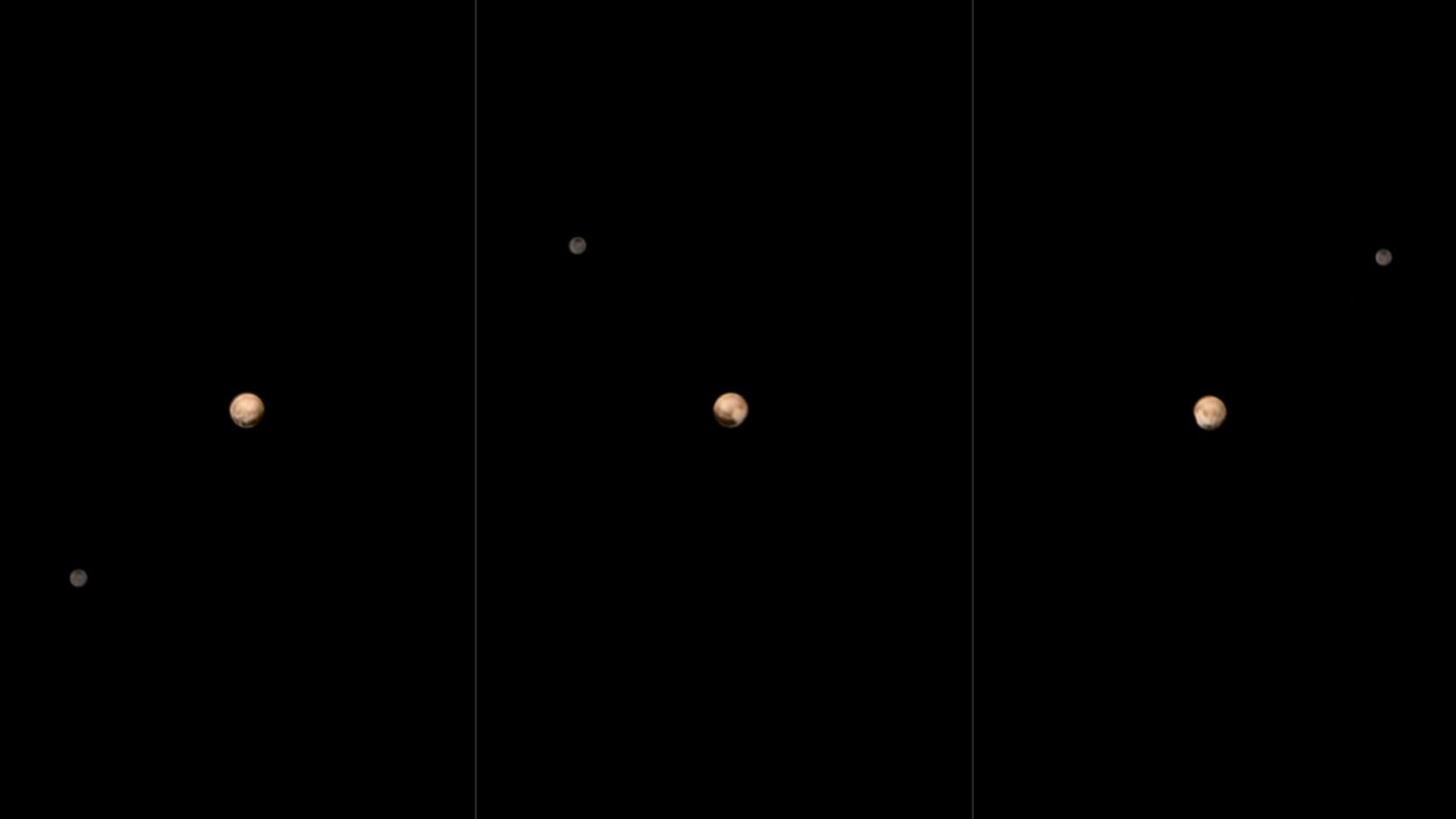 Pluto On The Horizon Cnn