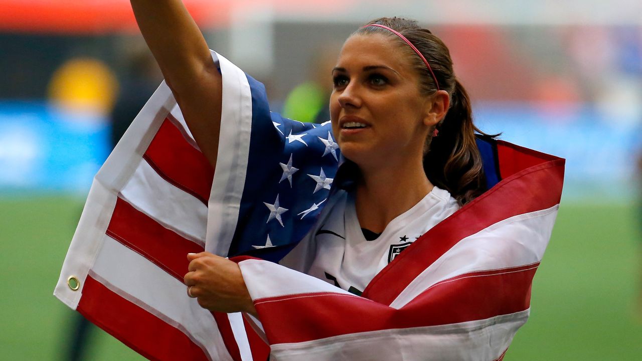She was a World Cup winner with the USWNT and now Alex Morgan is the cover star for FIFA 16.