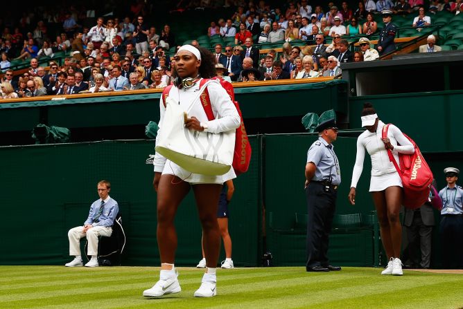 It was their 26th meeting overall and first at a major since 2009. Given their accomplishments -- five titles apiece at Wimbledon -- the match took place on Center Court. 