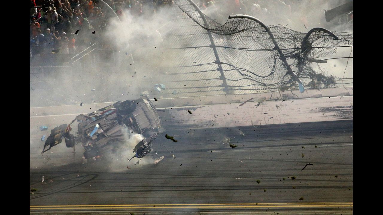 Crash at NASCAR Daytona CNN