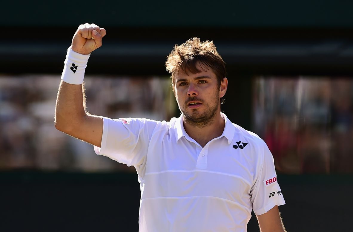 Could Stan Wawrinka complete the French Open-Wimbledon double? No one is counting him out. Wawrinka is one of those who hasn't dropped a set, either. He dispatched David Goffin on Monday.