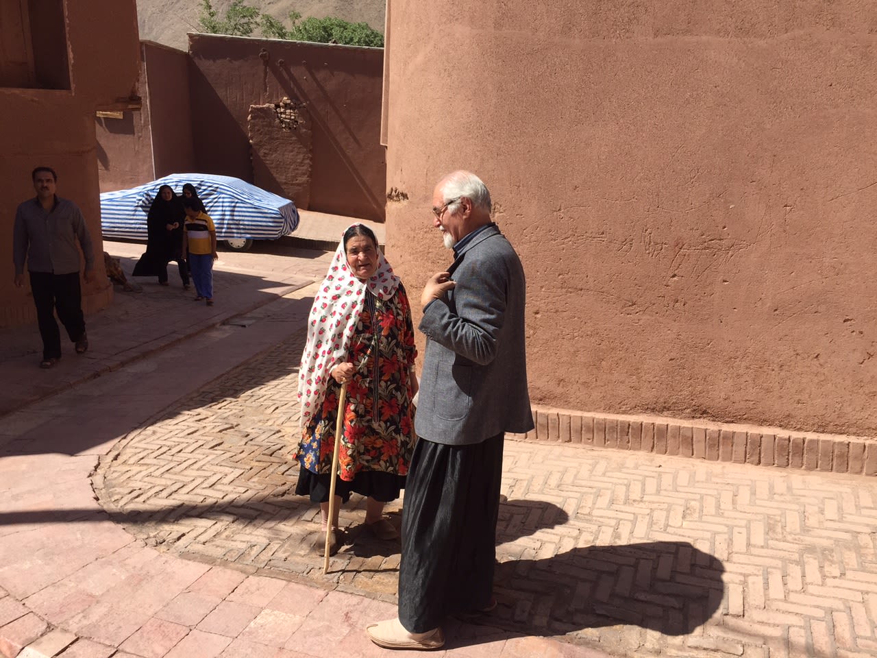  Alirezai speaks with Amiri. He tells CNN that Abyaneh used to be and still is often called upon to draw up contracts and agreements between towns and individuals because they are known for finding wise and fair solutions. 