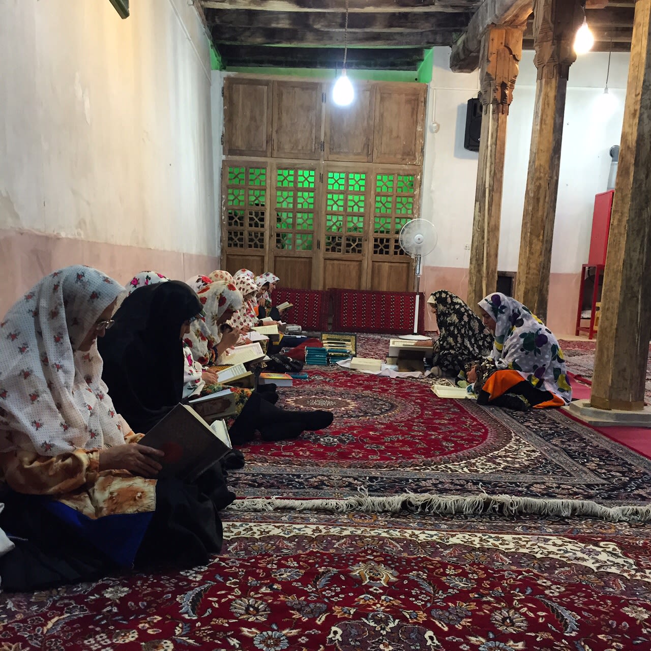 CNN manages to get access to a women-only lesson on the Quran, the Muslim holy book, at the biggest and oldest mosque in the village.