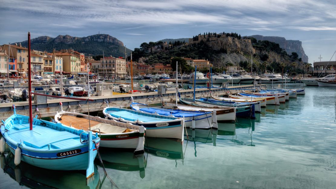 The captivating Cassis village is a coastal gem.