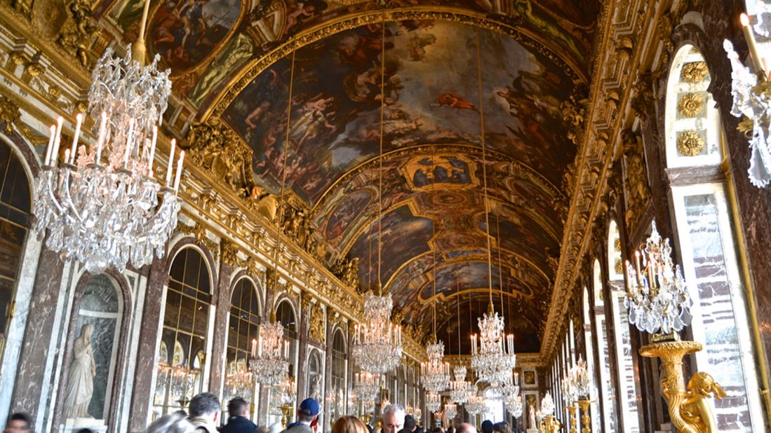 The breathtaking Palace of Versailles was transformed by Louis XIV from a hunting lodge to a prominent château. Highlights of the palace include acres of lawns and fountains, its Hall of (357) Mirrors and its stunning chapel.