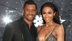 LOS ANGELES, CA - JUNE 28: Professional football player Russell Wilson (L) and recording artist Ciara attend the 2015 BET Awards at the Microsoft Theater on June 28, 2015 in Los Angeles, California. (Photo by Frederick M. Brown/Getty Images for BET)