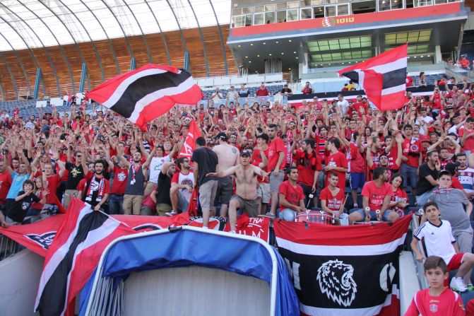 Hapoel's fan base continues to grow, with supporters paying around $320 for membership. That allows each fan to vote in elections and includes a season ticket.