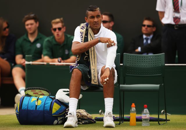Kyrgios was the talk of Wimbledon earlier this year. His apparent decision to throw a game during his match with Frenchman Richard Gasquet drew widespread criticism and sparked a race row back in Kyrgios' native Australia.