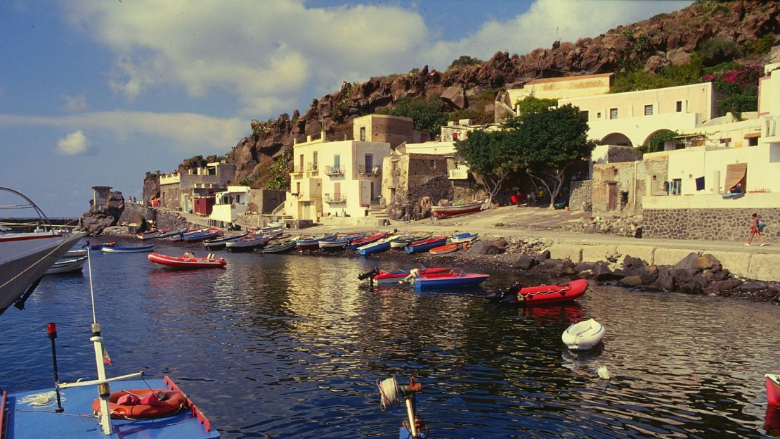 Car free: Alicudi island, Italy.