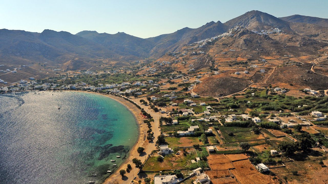 In <a href="http://www.serifos-island.com/eng/" target="_blank" target="_blank">Serifos</a>, visitors can explore untouched inlets by foot along trekking routes or take jeeps to abandoned mines.Even in August, travelers can enjoy the luxury of suntanning solo at Karavi and Ampeli beaches, the scent of wild thyme and figs filling their nostrils.