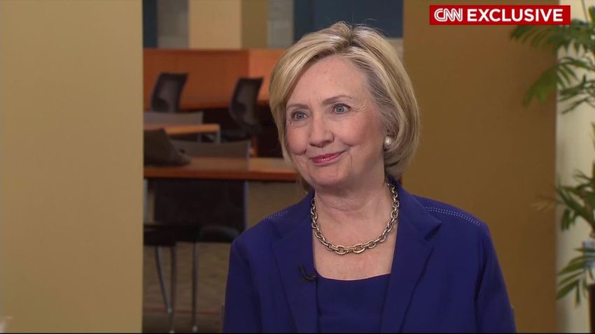 Hillary Clinton exclusive CNN interview in under four minutes _00000000.jpg