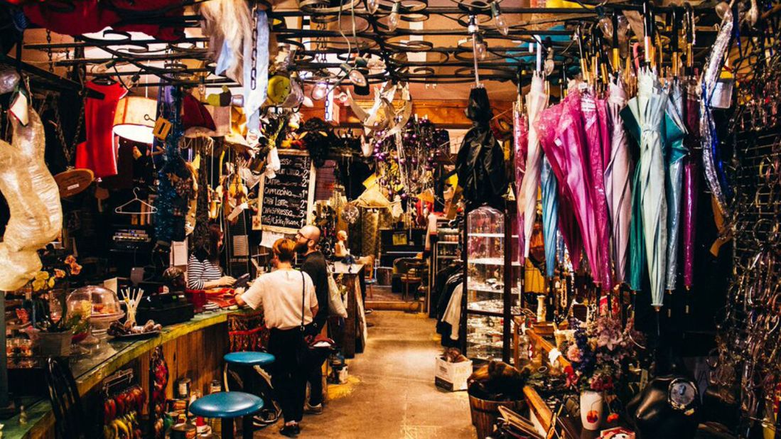Montreal is filled with boutiques containing vintage fashion and a hodgepodge of items for purchase.