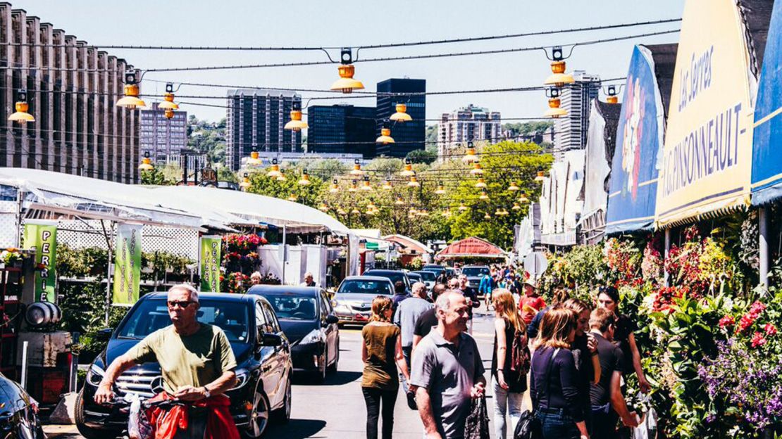Little Burgundy is the birthplace of jazz and also home to the popular Atwater outdoor market.