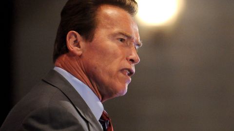 Arnold Schwarzenegger is one of several stars who went into office. 