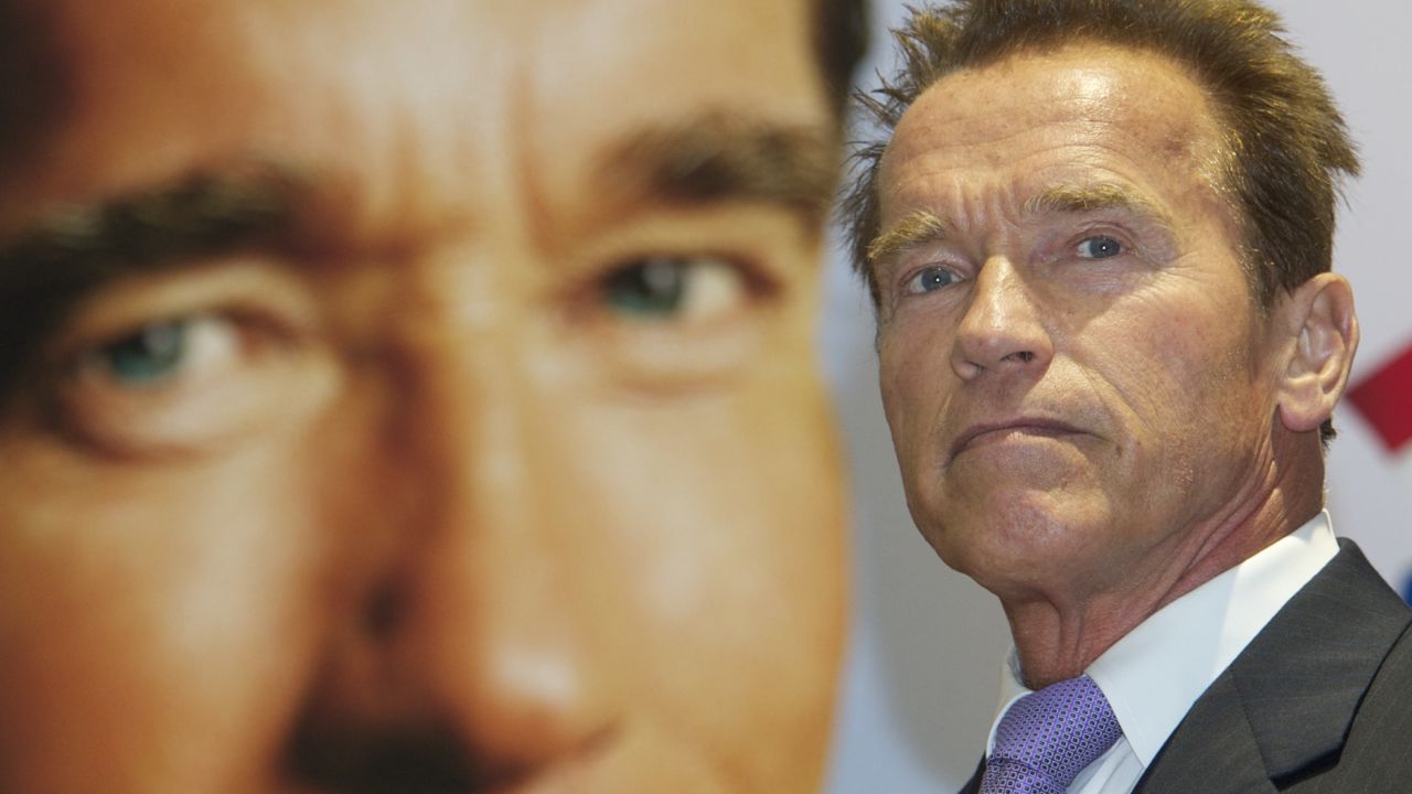 Actor and former California Governor Arnold Schwarzenegger presents "Arnold Classic Europe" 2011 Party at "Jardines Cecilio Rodriguez" on October 7, 2011, in Madrid, Spain.