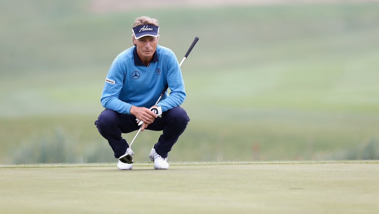 Langer also suffered a bad case of the yips with his putting, which he has tried to overcome through prayer.