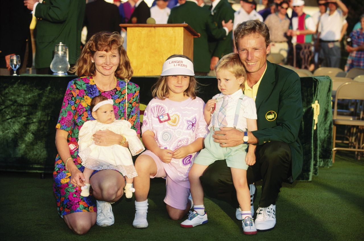 He said he still felt empty after the win -- but then became a born-again Christian, along with his wife Vikki, and won the Masters again on Easter Sunday 1993.