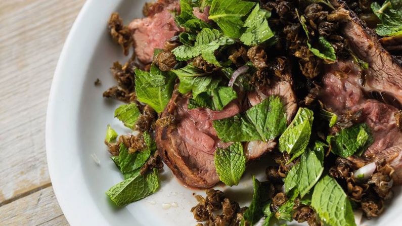 With over 4,000 restaurants in the city, Gus Restaurant stands out in the crowd with dishes like succulent lamb topped with mint.