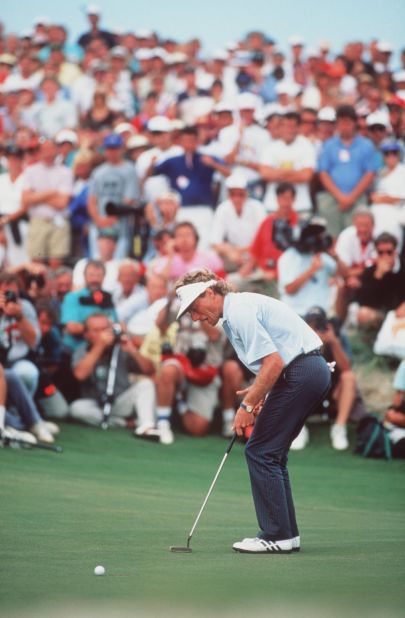 Langer says his religion helped him overcome his career lows of his career, the most notable of which was a missed putt that would have given Europe victory at the 1991 Ryder Cup.