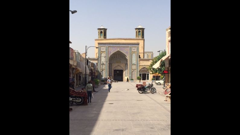 The Vakil Mosque was built between 1751 and 1773 during the Zand dynasty.