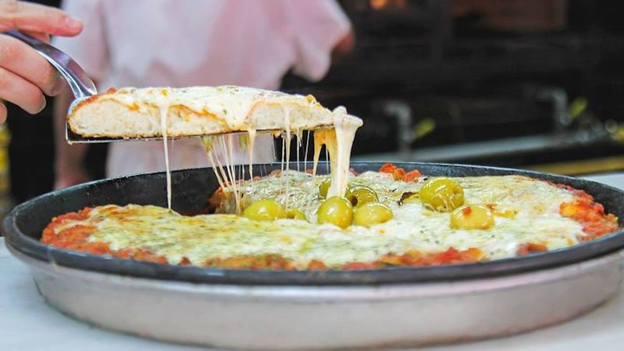 Argentina pizza: The world's cheesiest. 
