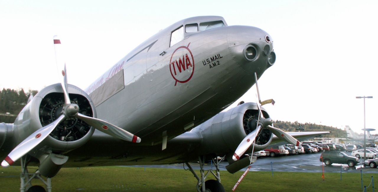 The Douglas DC-2 was, according to Hagedorn, "one of the most loved (planes) with the Royal Air Force." The Museum of Flight displays the last air-worthy model of the DC-2. 