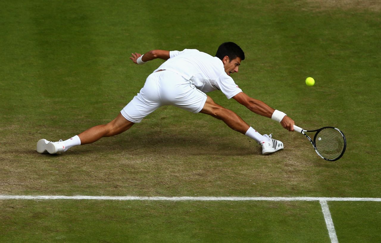 Defending champion Novak Djokovic went to five sets against Kevin Anderson in the fourth round but had an easier day against Marin Cilic on Wednesday, winning in straight sets. 