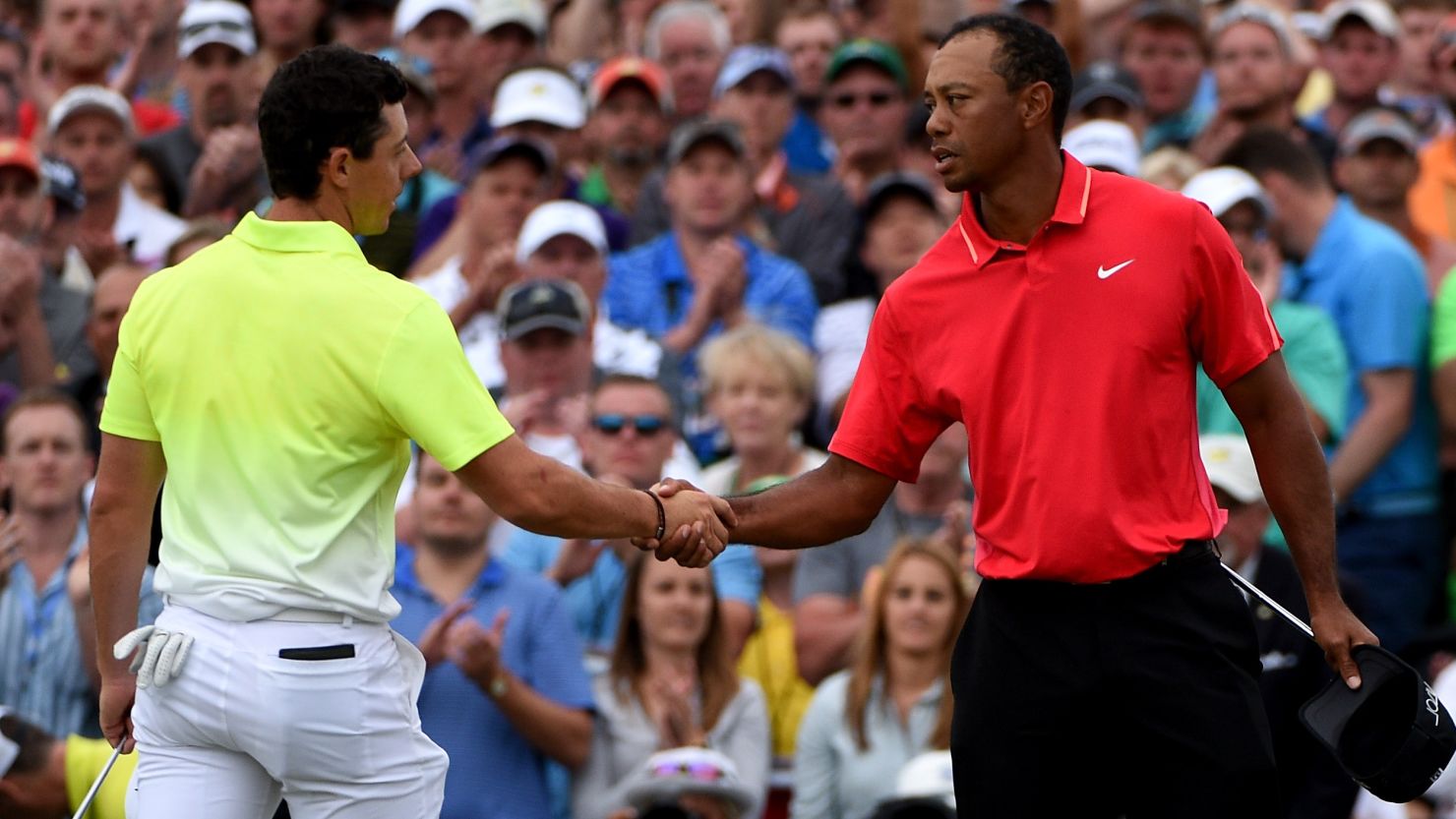 As the Open Championship nears, Rory McIlroy (left) and Tiger Woods are struggling with fitness and form respectively.