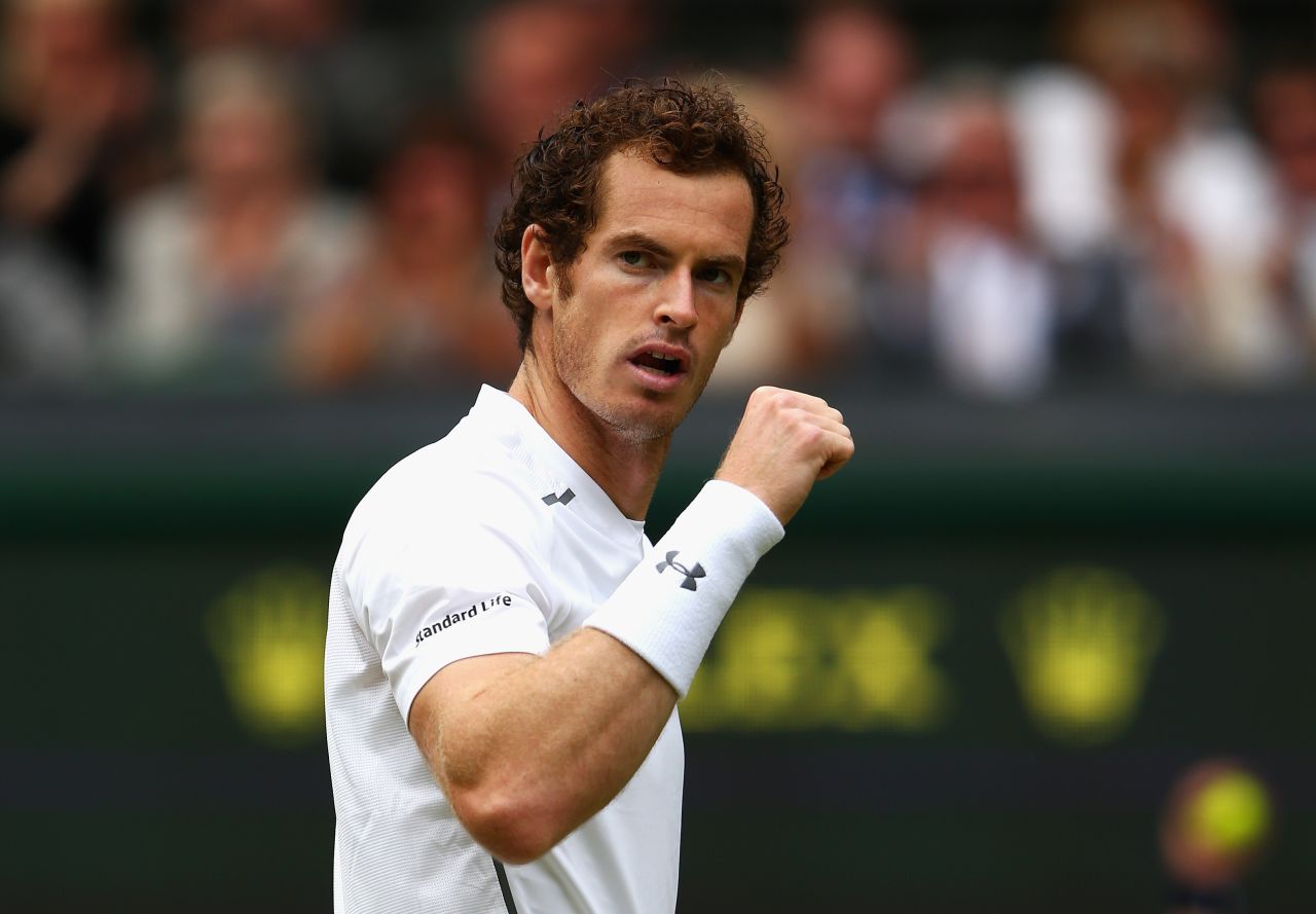 Murray saw off Canadian Vasek Pospisil in straight sets to avoid being upset in the quarterfinals at Wimbledon for the second straight year. 