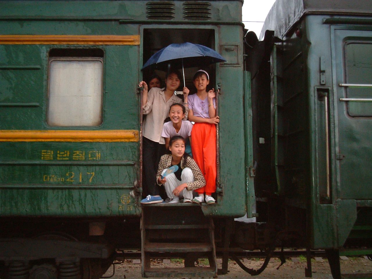 Koryo Tours says it took several years of repeated requests before the North Korean government would grant it permission to run train tours within the country. Previously, foreigners were only allowed to ride the international train service between China and Pyongyang. 