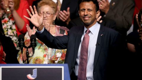 Louisiana Gov. Bobby Jindal, Republican, who has dropped out of the presidential race