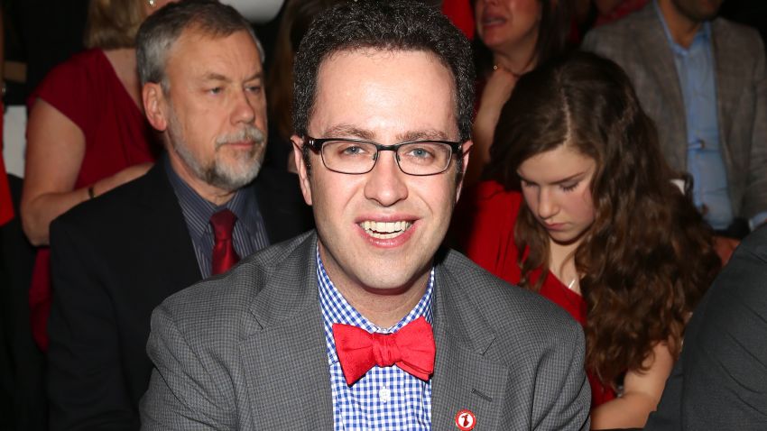 Caption:NEW YORK, NY - FEBRUARY 06: Jared 'The SUBWAY Guy' Fogle attends Go Red For Women The Heart Truth Red Dress Collection fashion show during Mercedes-Benz Fashion Week at The Theatre at Lincoln Center on February 6, 2014 in New York City. (Photo by Astrid Stawiarz/Getty Images)