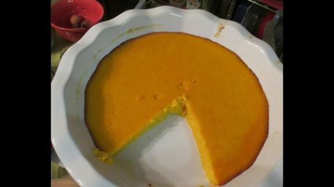 Pudding was akin to our modern love of cupcakes, Connell said. This curious recipe for "<a href="http://rarecooking.com/2014/07/14/carrot-pudding/" target="_blank" target="_blank">carrot pudding</a>" from 1730 turned out surprisingly well, resulting in a pumpkin pie-like custard that was absolutely delicious.