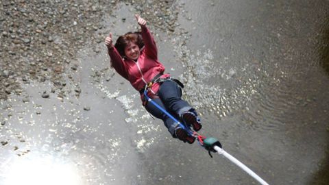 Bungee jumping was the first experience to kick start Laura Lawson's bucket list to change her life. Click through the gallery to see more of her achieved bucket list items: