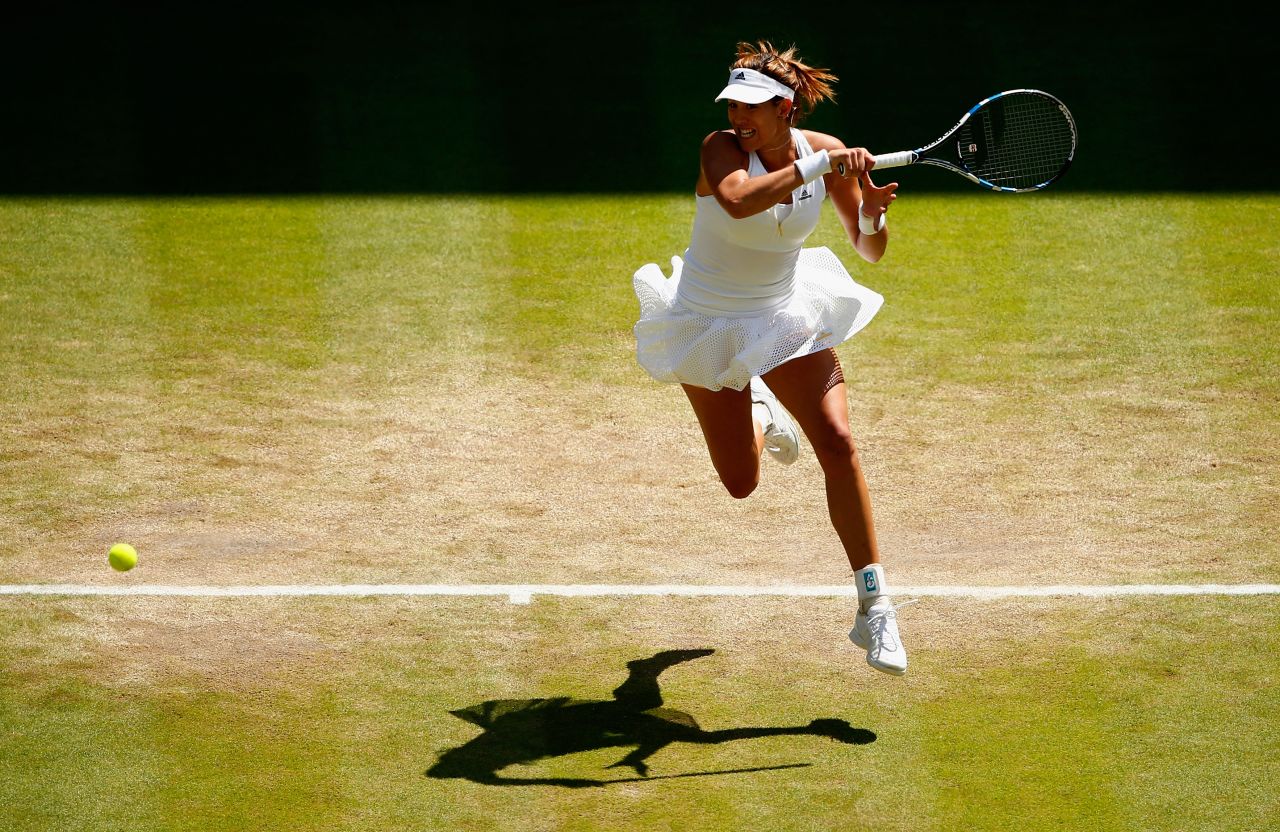 Standing in her way will be first-time grand slam finalist Garbine Muguruza of Spain. The 21-year-old beat 2012 finalist Agnieszka Radwanska 6-2 3-6 6-3. 