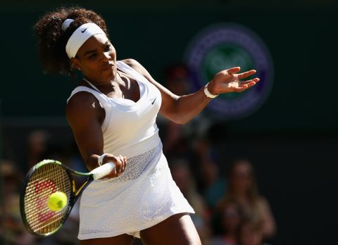 Can anyone stop Serena Williams at Wimbledon? Maria Sharapova tried but was again unsuccessful. 