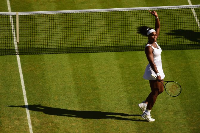 Williams is now one win away from completing the "Serena Slam" for the second time. It would be her 21st major overall.